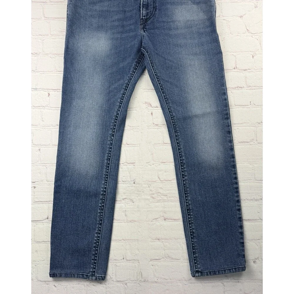 Diesel Mens Thommer Slim Jeans RE062 Blue Stretch Denim $250 Size 30x30 (30/30)